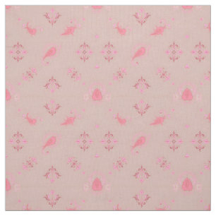 Tela Patrón rosa Paisley