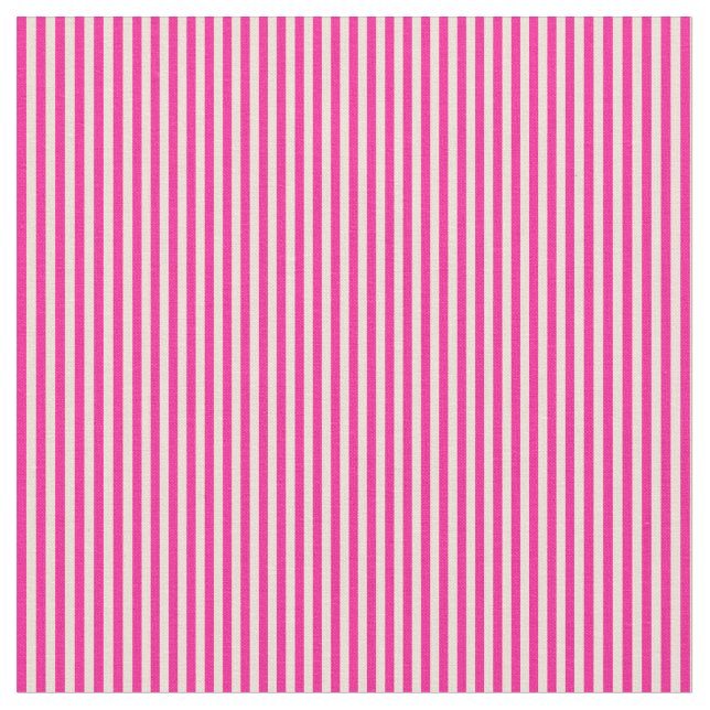 Tela Patrón rosa profundo y bizcocho (De cerca)