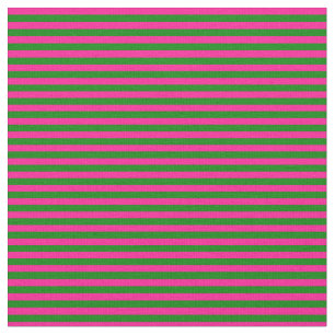 Tela Patrón rosa profundo y verde
