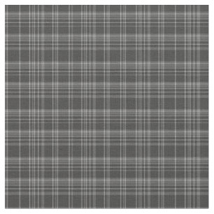 Tela Patrón Rústico Gray Tartan