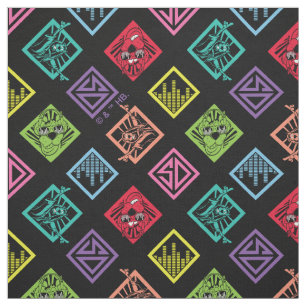 Tela Patrón Scooby-Doo de DJ