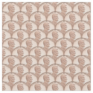 Tela Patrón Seamless de Centavo Lincoln – Monedas de Co