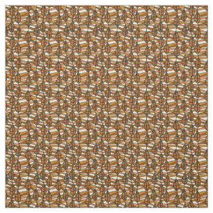 Tela Patrón Sin Margen De Hojas Otoño