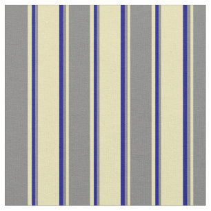 Tela Patrón Tan, Gris y Azul oscuro