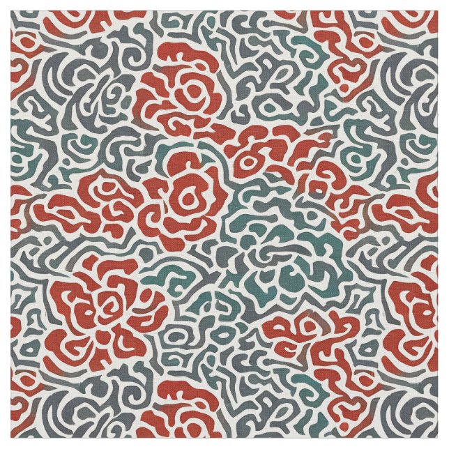 Tela Patrón tradicional chino japonés (De cerca)