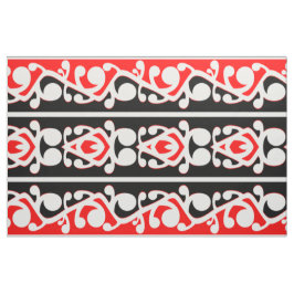 Tela Patrón tradicional maorí kowhaiwhai