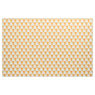 Tela Patrón triangular naranja, tejido