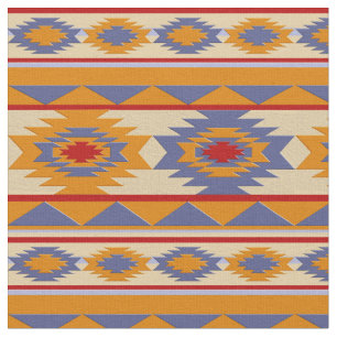 Tela patrón tribal del suroeste