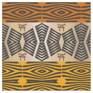 Tela patrón tribal étnico africano