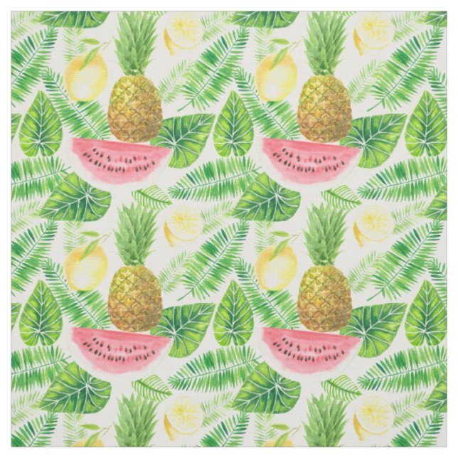 Tela Patrón tropical (Retal)