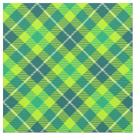 Tela Patrón unisexo verde brillante inclinado de los añ