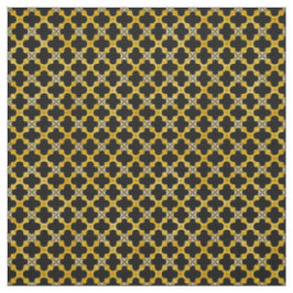 Tela Patrón urbano moderno negro, amarillo y gris