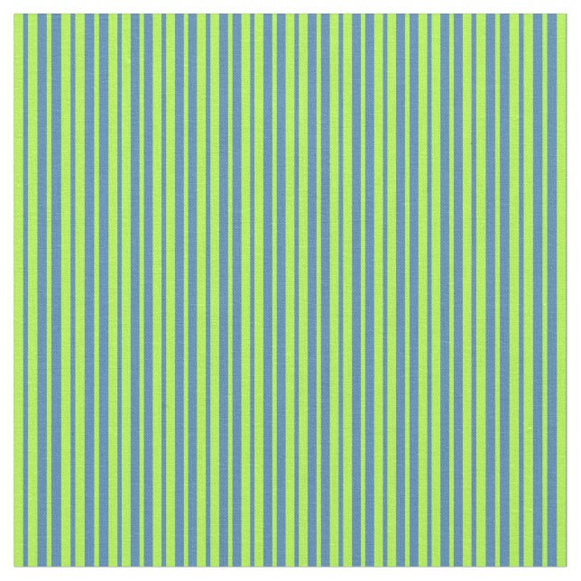 Tela Patrón verde azul y claro de franjas (De cerca)