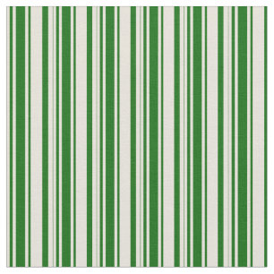 Tela Patrón verde beige y oscuro de rayas