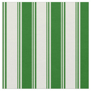 Tela Patrón verde beige y oscuro de rayas