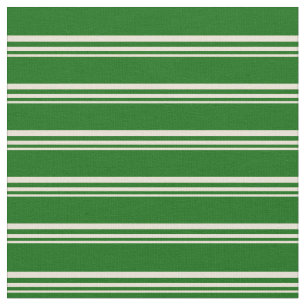 Tela Patrón Verde Bisque y Oscuro