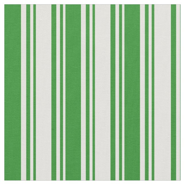 Tela Patrón verde claro amarillo y forestal (De cerca)