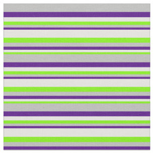 Tela Patrón verde, crema de menta, índigo y gris