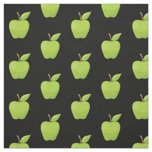 Tela Patrón verde de Apple