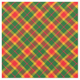 Tela Patrón verde de grunge inclinado inspirado en los 