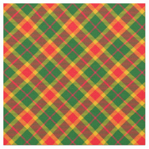 Tela Patrón verde de grunge inclinado inspirado en los