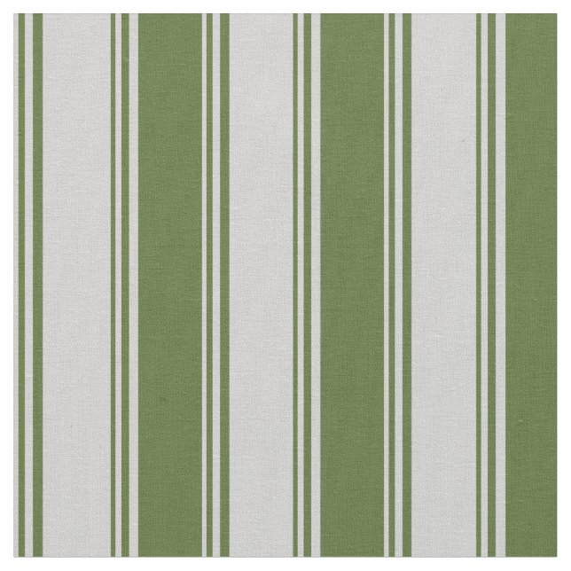 Tela Patrón verde gris claro y oliva oscuro (De cerca)