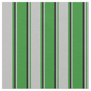 Tela Patrón verde, gris y negro del bosque
