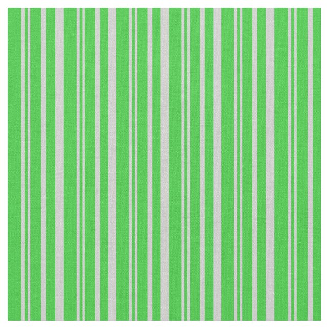 Tela Patrón verde limón y gris claro (De cerca)