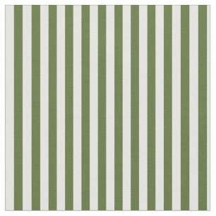 Tela Patrón verde oliva oscuro y crema de menta