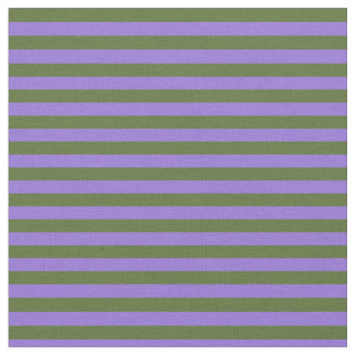 Tela Patrón verde oliva oscuro y morado