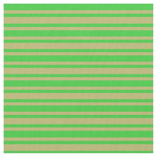 Tela Patrón verde oscuro de caqui y cal (De cerca)