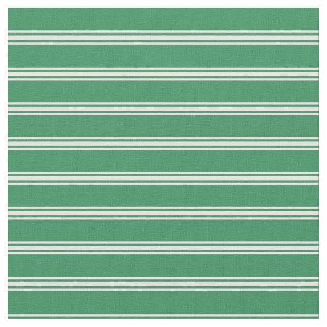 Tela Patrón verde y blanco del mar (De cerca)
