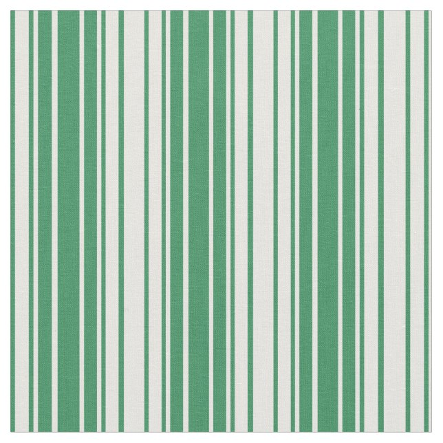 Tela Patrón verde y blanco del mar (De cerca)