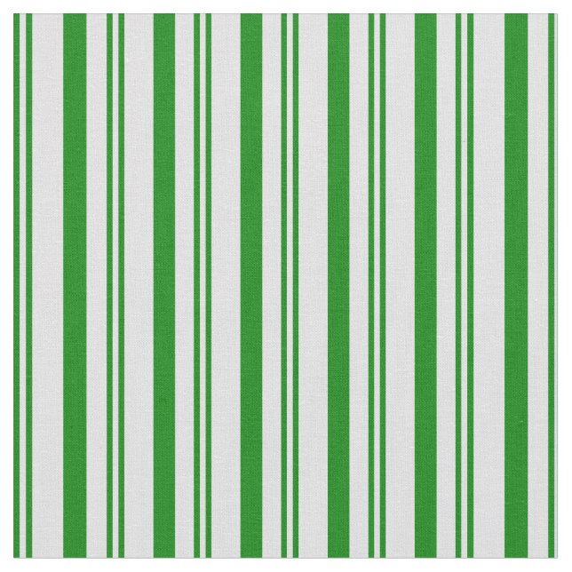 Tela Patrón verde y lavanda (De cerca)