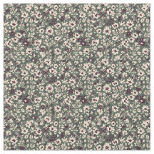 Patrón Vintage Floral Sprig de la época de guerra 