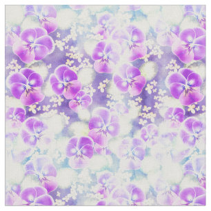 Tela Patrón violeta de sueño