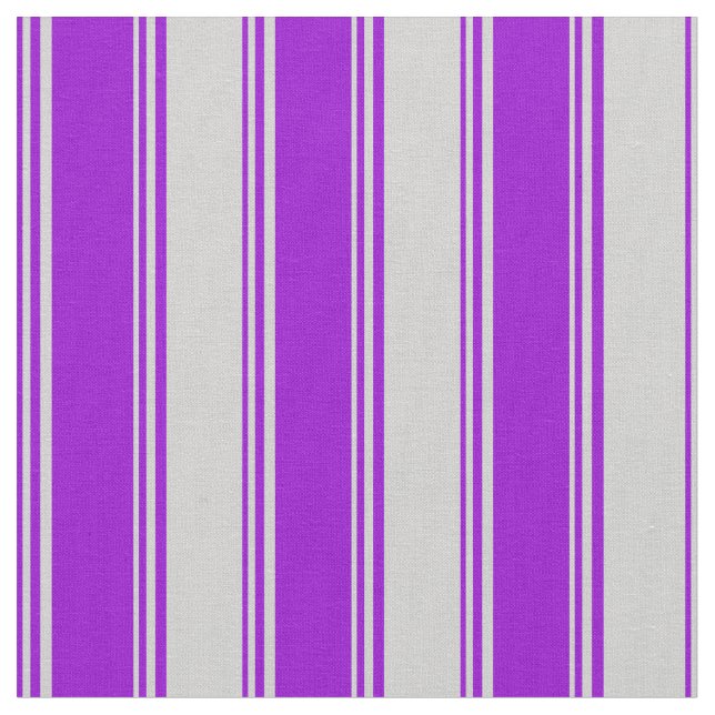 Tela Patrón violeta oscuro y gris claro (De cerca)