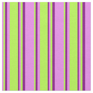 Tela Patrón violeta, verde claro y púrpura