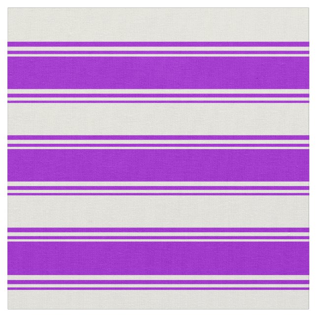 Tela Patrón violeta y beige oscuro (De cerca)