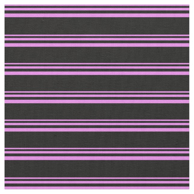 Tela Patrón violeta y negro (De cerca)