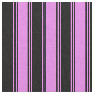 Tela Patrón violeta y negro con líneas/rayas