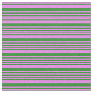 Tela Patrón violeta y verde forestal