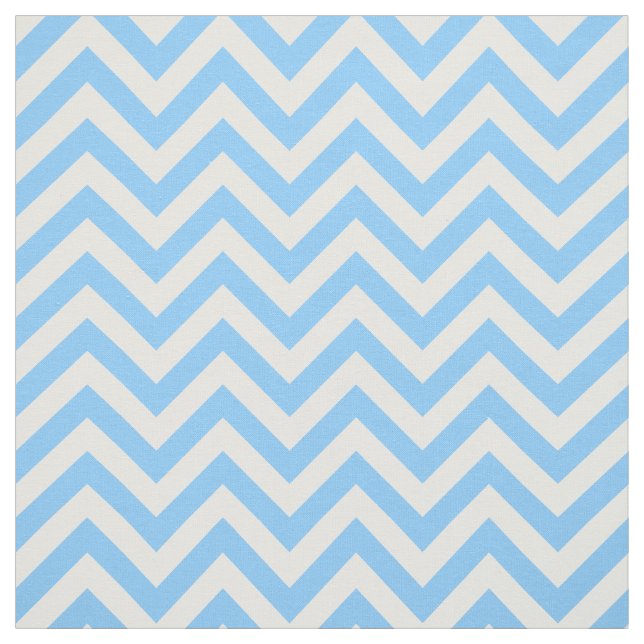 Tela Patrón ZigZag de Chevron LG azul cielo 12I (Retal)