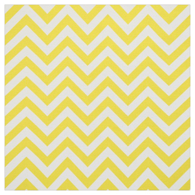 Tela Patrón ZigZag de Chevron LG blanco amarillo 12I (Retal)