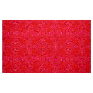Tela Patrones abstractos rojos