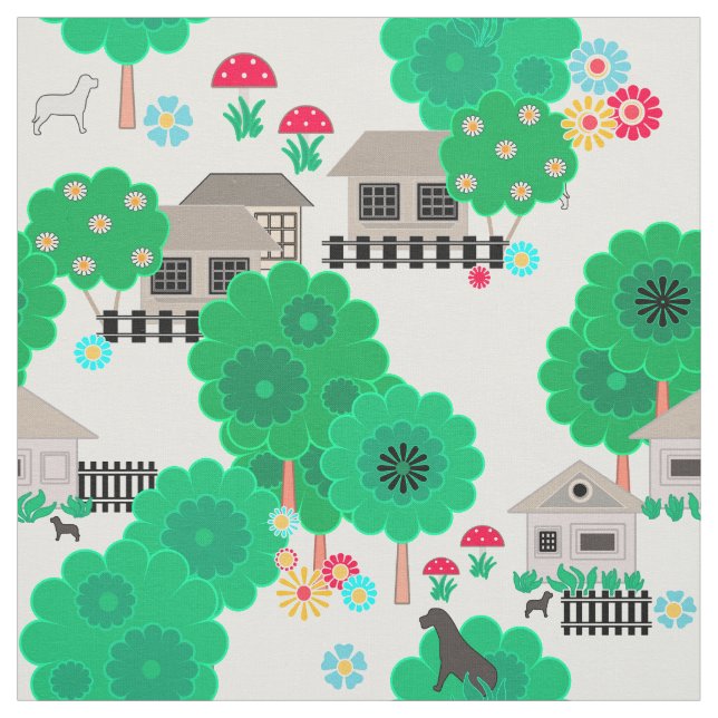 Tela Patrones de bebés (Retal)