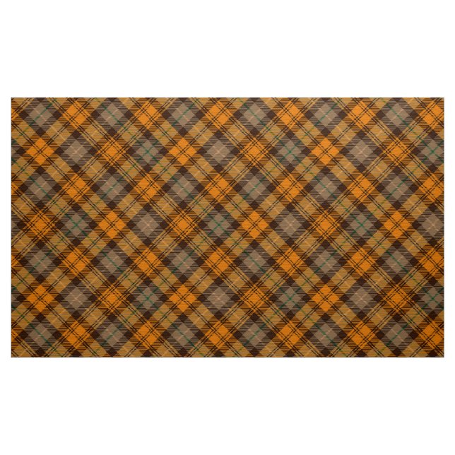 Tela Patrones de yeso amarillo y negro (Yarda)