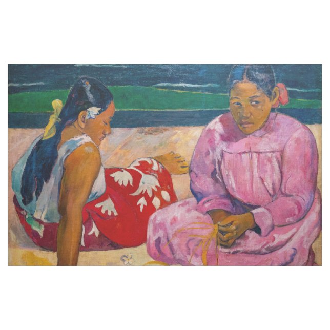 Tela Paul Gauguin - Mujeres tahitianas en la playa (Yarda)