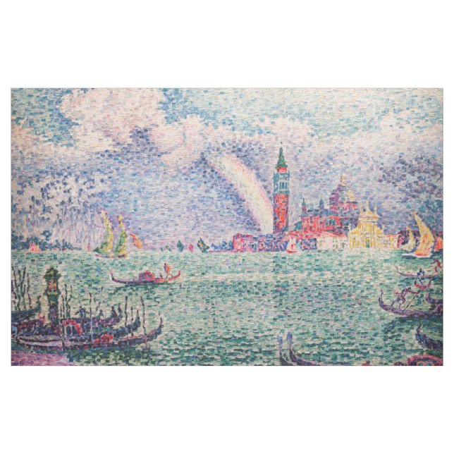 Tela Paul Signac - Arcoiris, Venecia (Yarda)