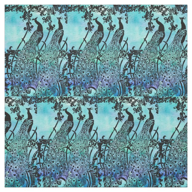 Tela Pavos reales (Retal)